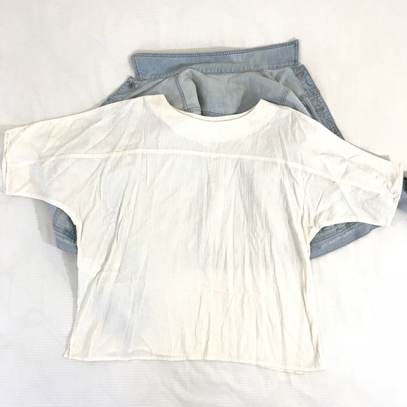 Styles de Santa Fe Linen Top OS - Picture 2 of 4